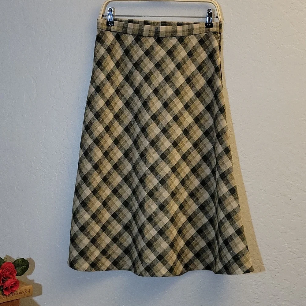 Vintage Patterned Pachuca Skirt 29